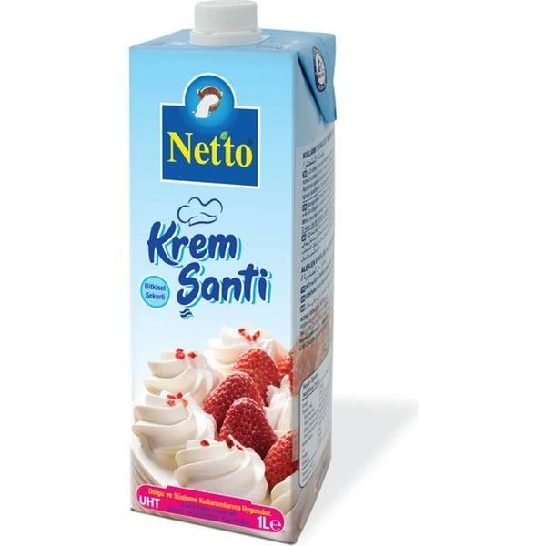 NETTO BİTKİSEL KREM ŞANTİ VEGA % 26 YAĞLI