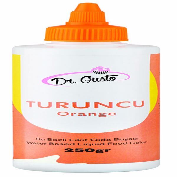 DR GUSTO 250 ML LİKİT BOYA TURUNCU