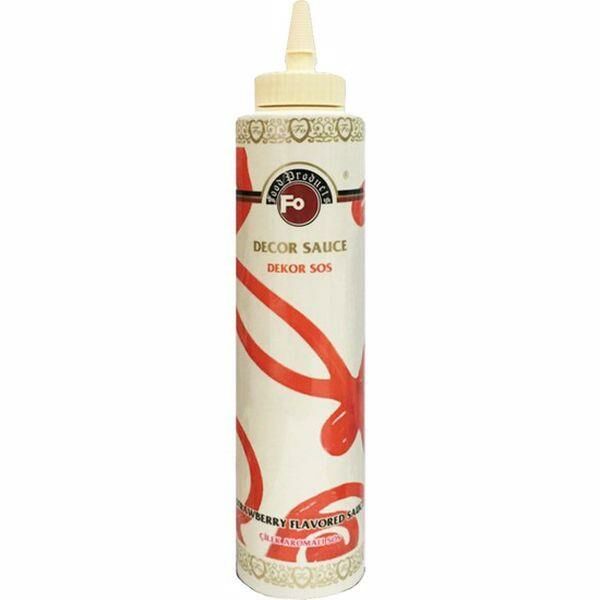 FO ÇİLEK  AROMALI  DEKOR SOSU 750 GR