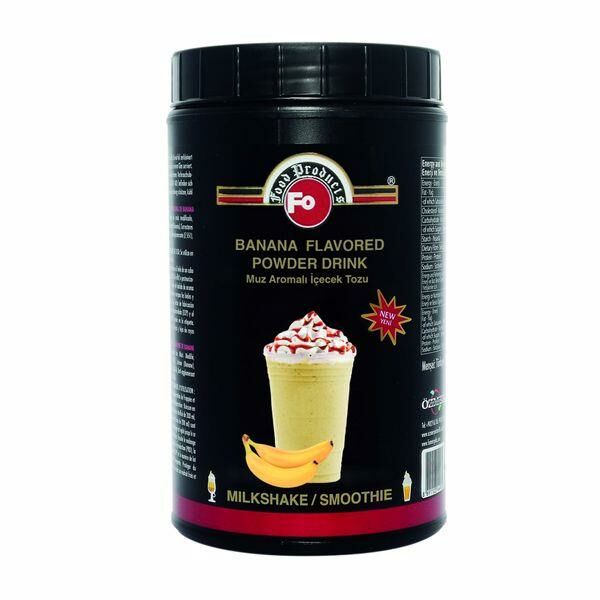 FO MUZ AROMALI İÇECEK TOZU 1 KG MİLK SHAKE SM