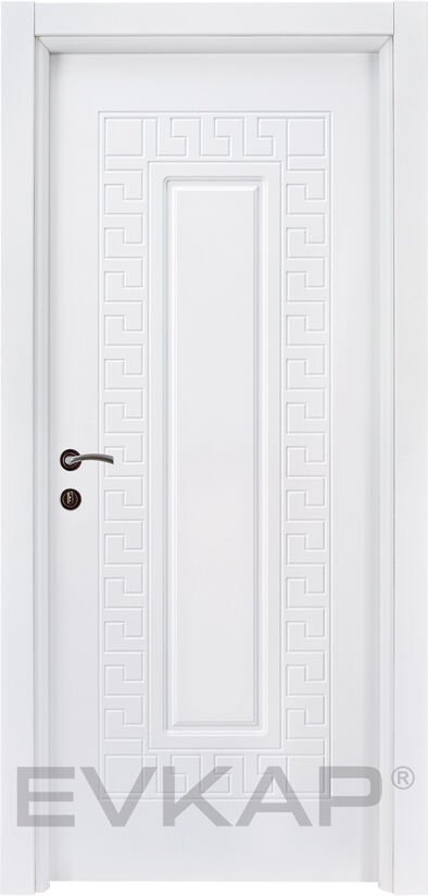 PVC-139 Bute Beyaz Pvc Kapı