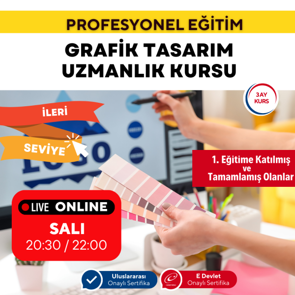 Grafik Tasarım Uzmanlık Kursu (İleri Seviye)