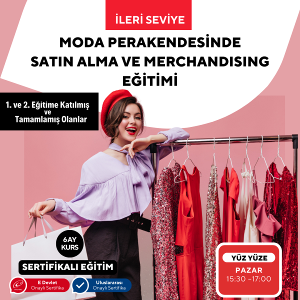 Moda Perakendesinde Satın Alma ve Merchandising Eğitimi( Yüz Yüze)-İleri Seviye