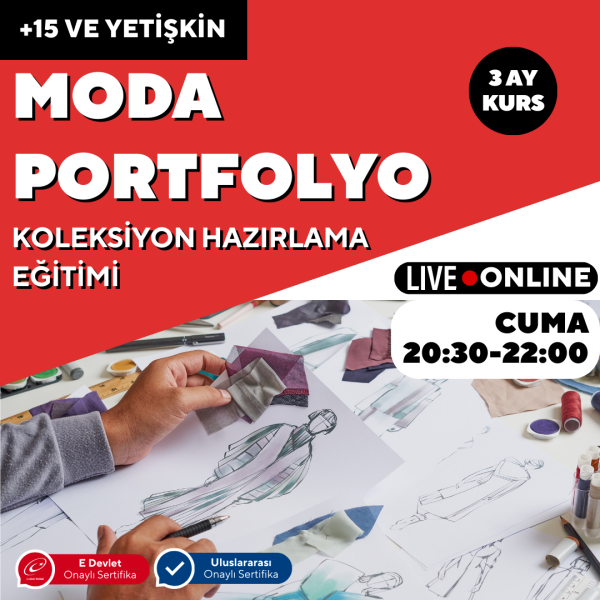 Moda Portfolyo ve Koleksiyon Hazırlama Eğitimi