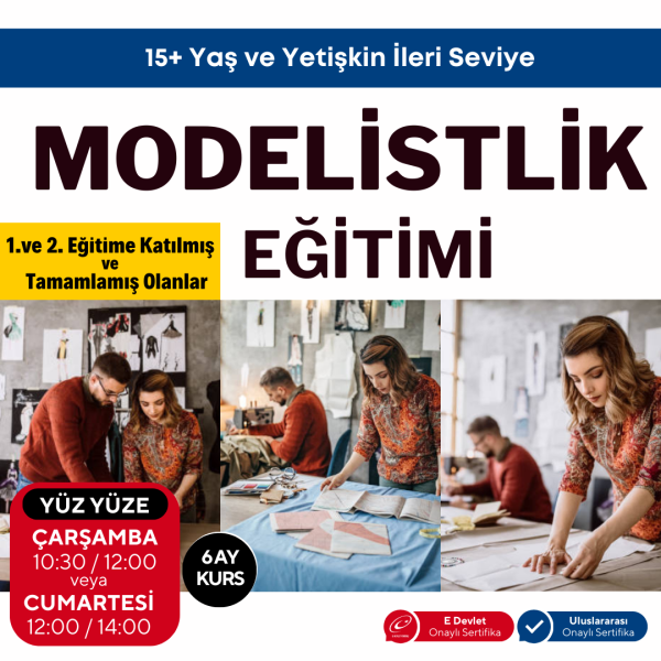 Modelistlik Eğitimi (İleri Seviye) -Yüz Yüze