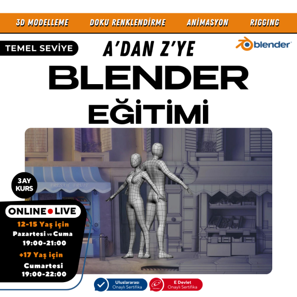 Blender ile Modelleme Eğitimi