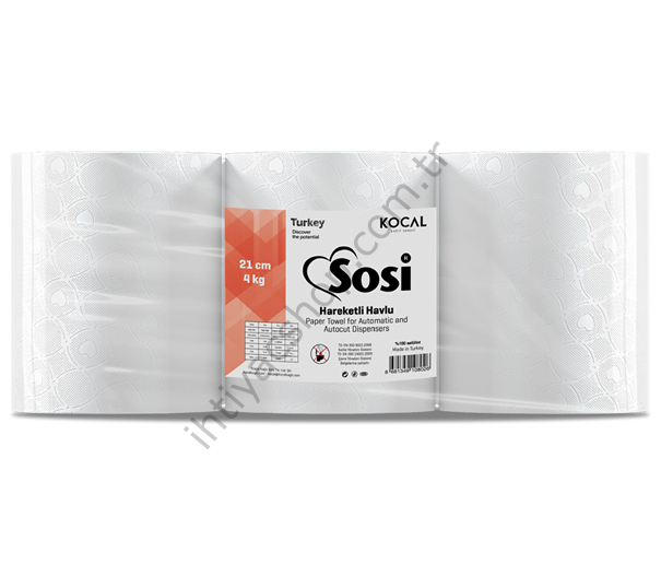 Sosi Hareketli Havlu 20,7 cm - 4 kg