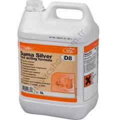 Diversey Suma Silver D8 Sıvı Gümüş Temizleyici 5 L