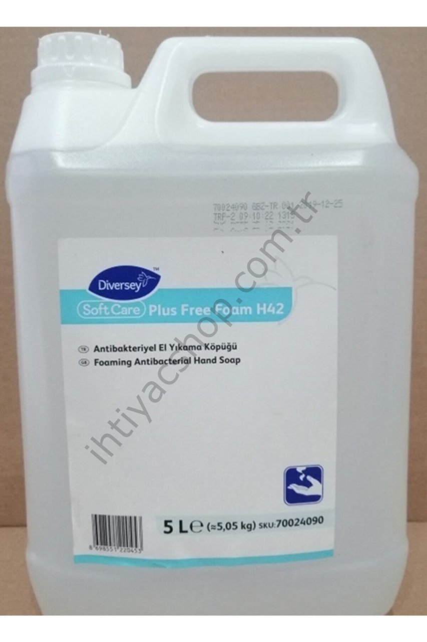 Diversey 5lt Softcare Plus Free Foam El Yıkama Sıvısı H43