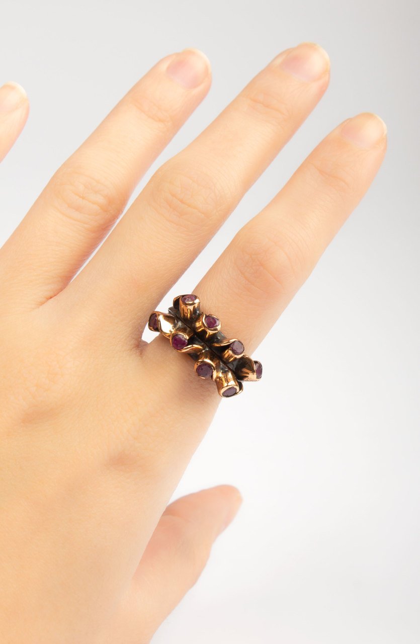 Root Ruby Ring
