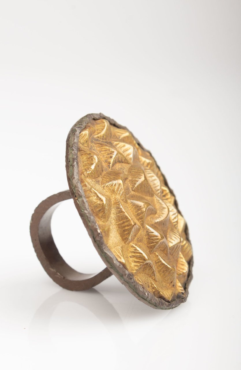 Ottoman Soldier Uniform Button Ring