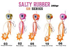 Fujin Salty Rubber 240gr GR Serisi Tai Rubber Set