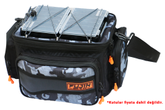 Fujin Black Camo Helper Bag - Balıkçı Çantası