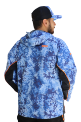 Fujin Raincoat Yağmurluk Marine Camo