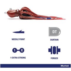 Mustad Inkvader Octopus Jig 120GR SPİDER