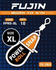 Fujin Power Roll Snap #XL 25.2kg Çekerli Klips