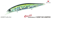 Realis Jerkbait 120SP SW ADA0037 Sardine Noir