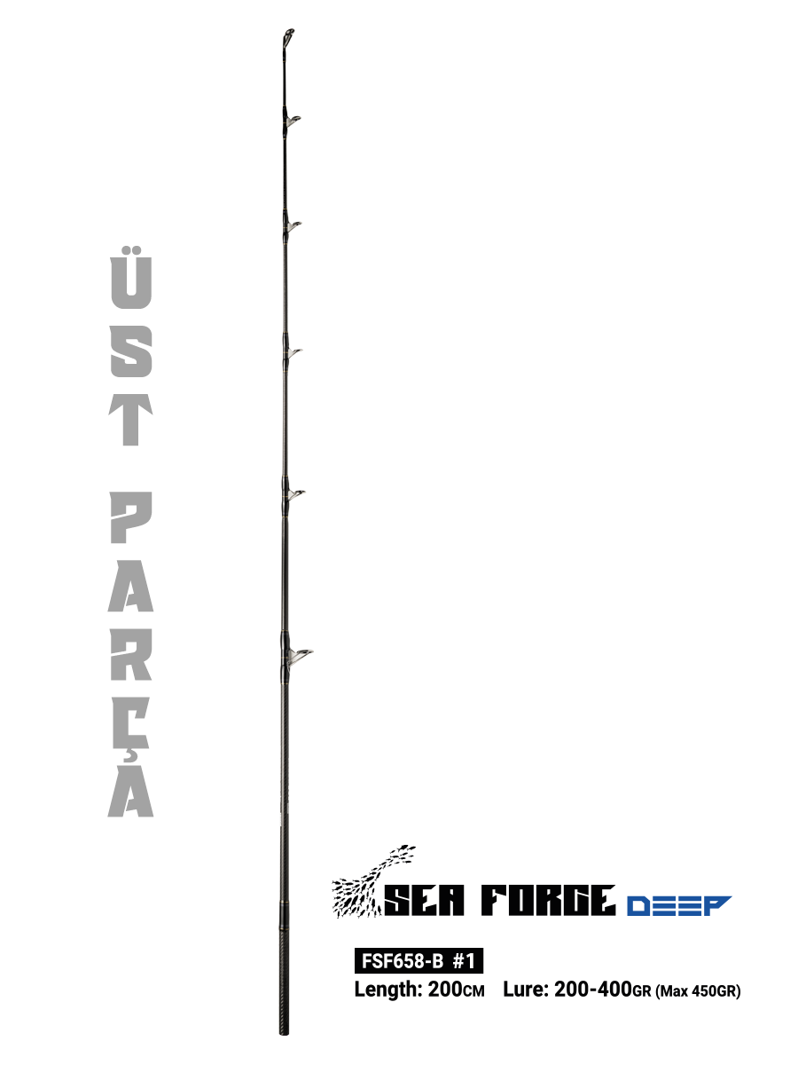 Fujin SeaForce 200cm 200-400gr Üst Parça