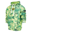 Prime Kapüşonlu Uzun Kollu Sweatshirt - Marlin Mania - Yeşil