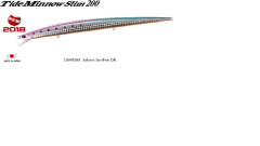 Tide Minnow Slim 200 CBA0189 / Sakura Sardine OB