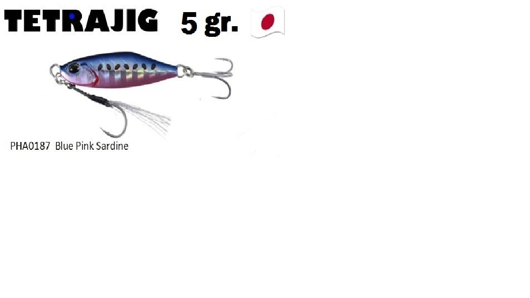 Tetra Works Tetrajig 5gr. PHA0187 / Blue Pink Sardine