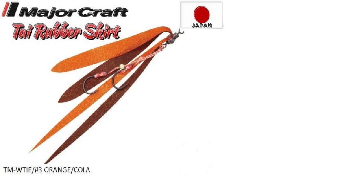 MC Tai Rubber İğneli Yedek Etek TM-WTIE/#003 Orange/Cola