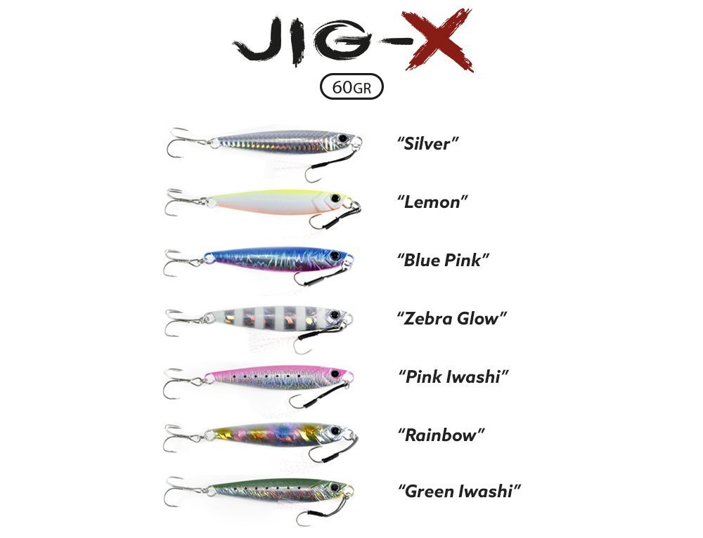 Fujin Jig-X 60gr Shore Jigging - Jig Yem