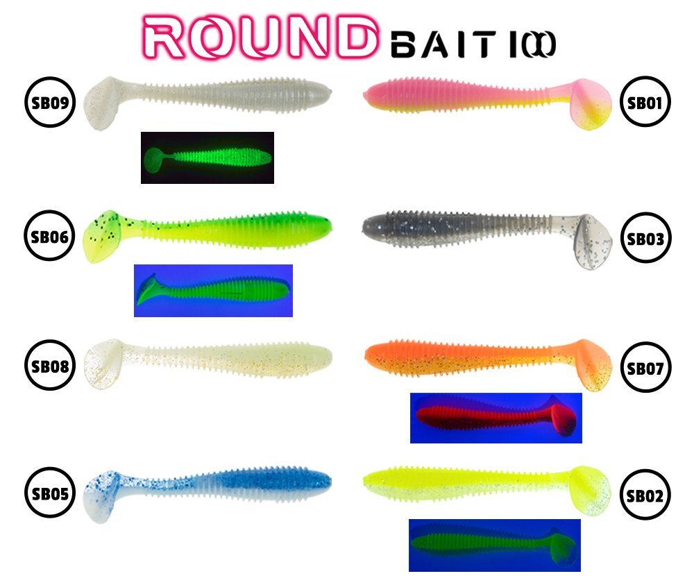 Fujin Round Bait 100mm Silikon Balık