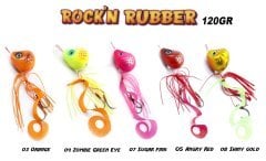Fujin Rock'n Rubber 120gr Tai Rubber Set