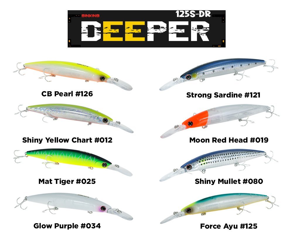 Fujin Deeper 125S-DR Slow Sinking Maket Balık