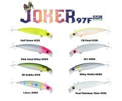 Fujin Joker 97mm 12.6gr SSR Floating Maket Balık