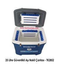 ⭐⭐⭐⭐⭐ 25 Litre Güvenlikli Aşı Nakil Çantası - TK2852