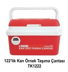 ⭐⭐⭐⭐⭐ 122 lik Güvenlikli Kan Örnek Taşıma Çantası - TK1222