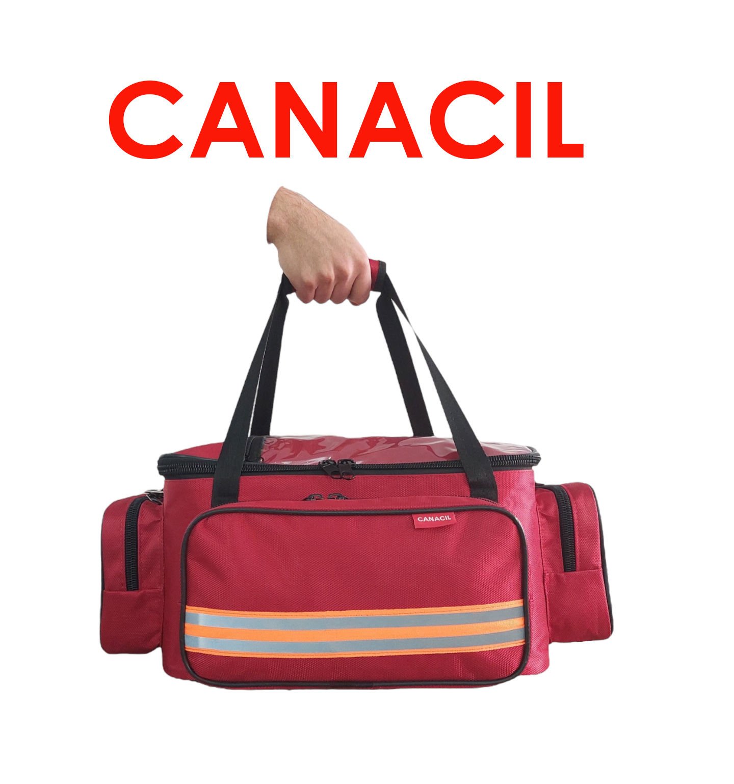 54 cm Travma Çantası - Canacil - TK5411 - Kırmızı