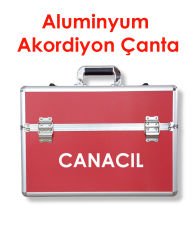 Alüminyum Akordiyon Sağlık Çantası - TK4501 - Canacil