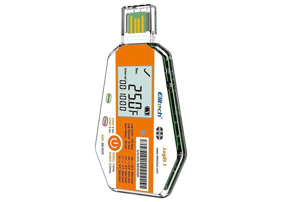 LogEt 1 Tek Kullanımlık Data Logger - Elitech - TK2020