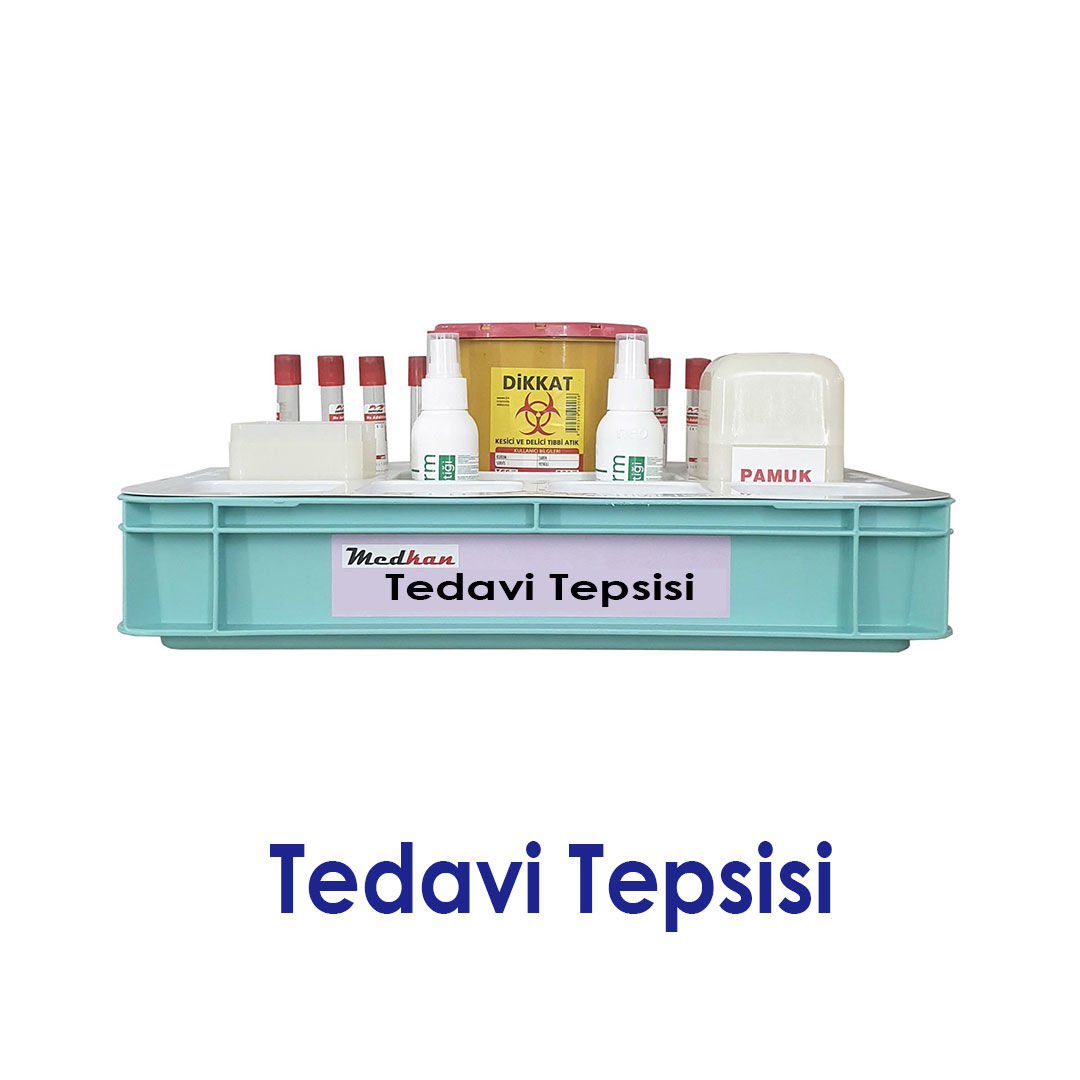 Tedavi Tepsisi - TK2122 - Medkan - 10 Bölmeli Boş Tepsi