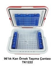 ⭐⭐⭐⭐⭐ 96 lık Güvenlikli Kan Örnek Taşıma Çantası - TK1296