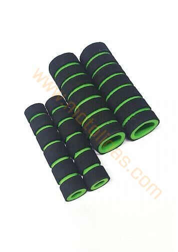 MOTOSİKLET ELCİK SÜNGERİ + MANET SÜNGERİ 4'Lü SET YEŞİL