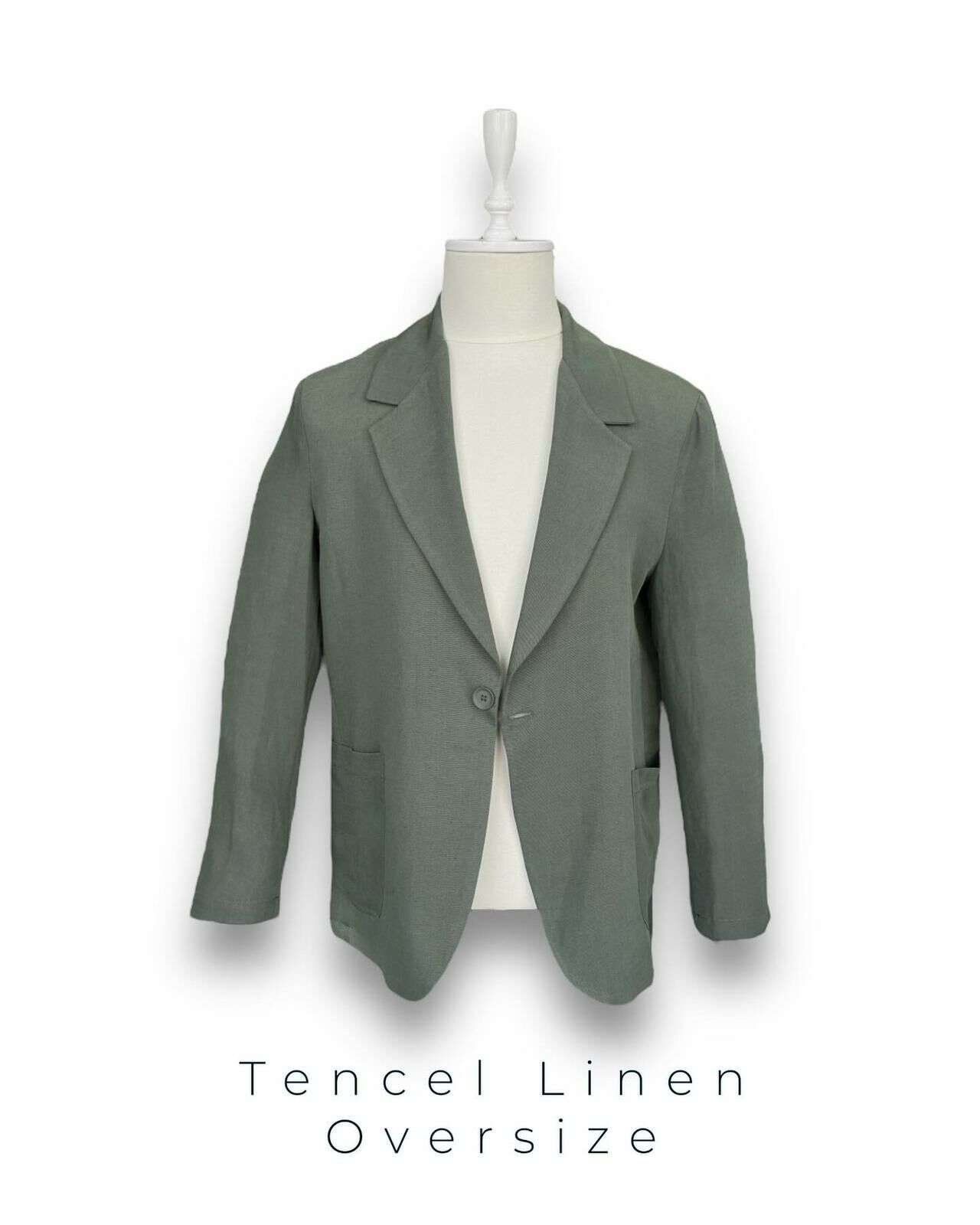Tencel Oversize Ceket