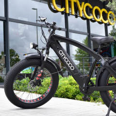 Citycoco FatBike Elektrikli Bisiklet (Siyah)