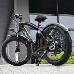 Citycoco FatBike Elektrikli Bisiklet (Siyah)
