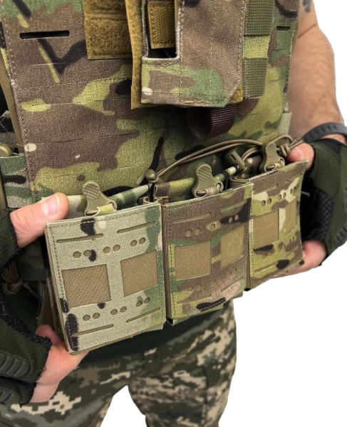 Askeri Hücum Yeleği Multicam Desen