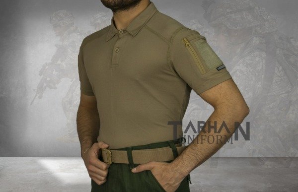 Tactical Askeri Tişört Bej, Outdoor Taktik Tişört