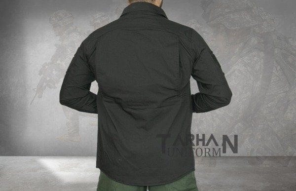 Siyah Tactical Gömlek, Outdoor Taktik Gömlek