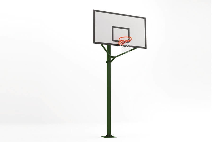 Basketbol  Potası Tek Direk Profil Fiber Panya 105x180