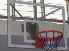Basketbol Potası Duvara Montaj Antreman 15 mm Cam (Ak) Panya 90x120 cm