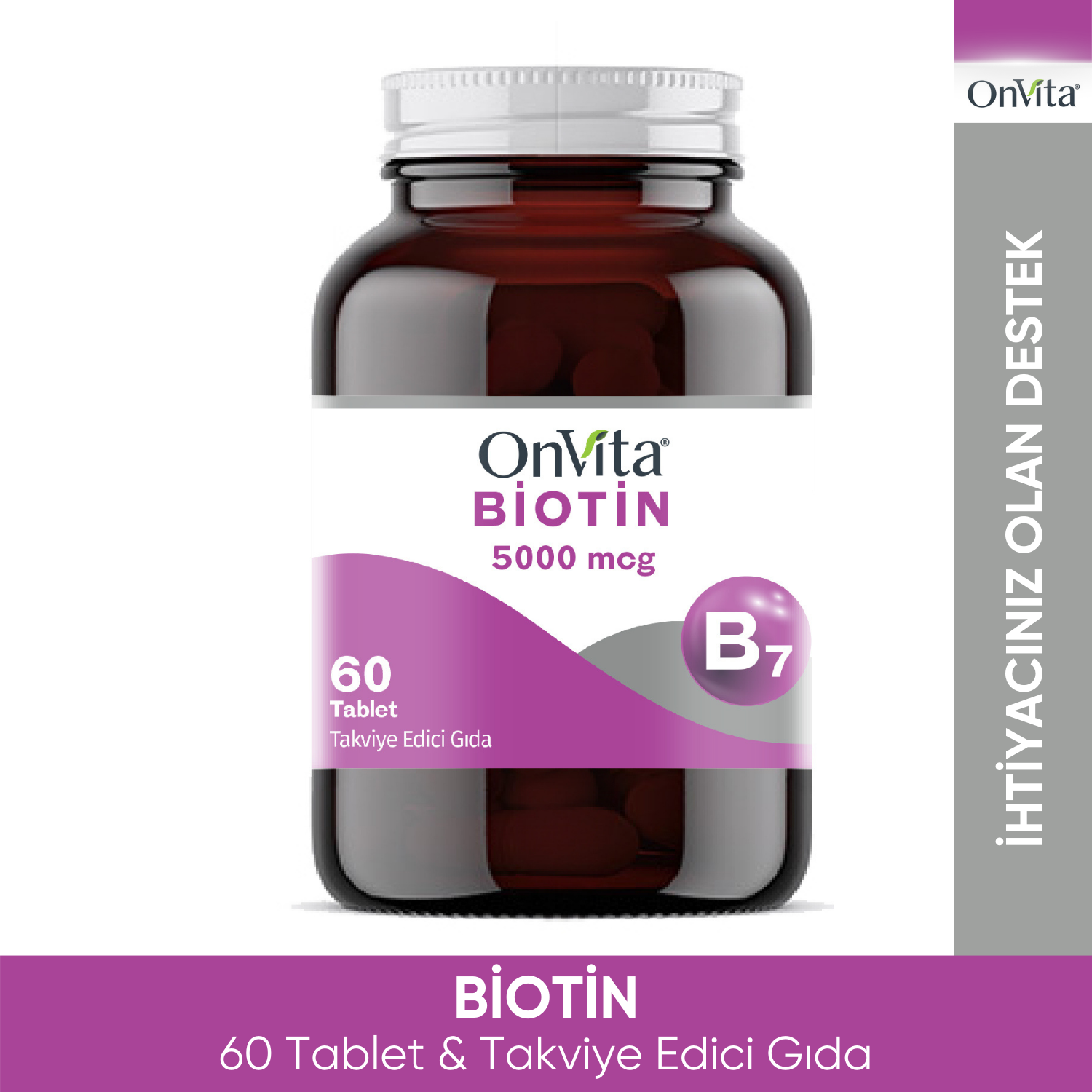 B7 Biotin 5000 Mcg