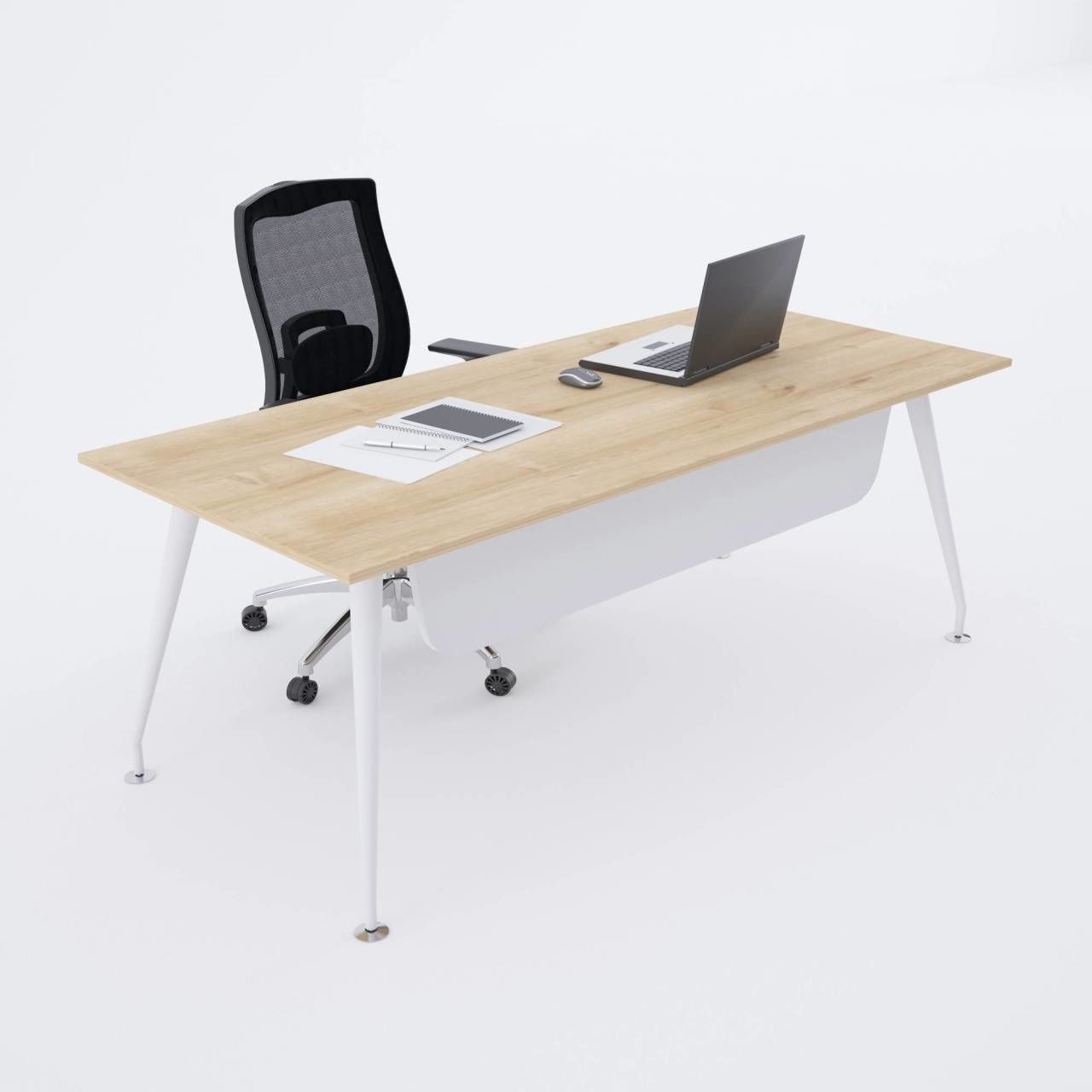 İvory Tekli Çalışma Masası 180x80 - Meşe