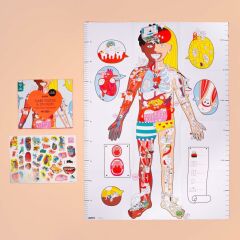 Omy Sticker Poster, My Body